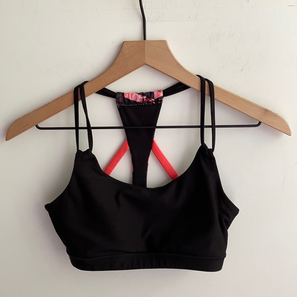 Mondetta Black and Strappy sports bra, Size S - Picture 2 of 12